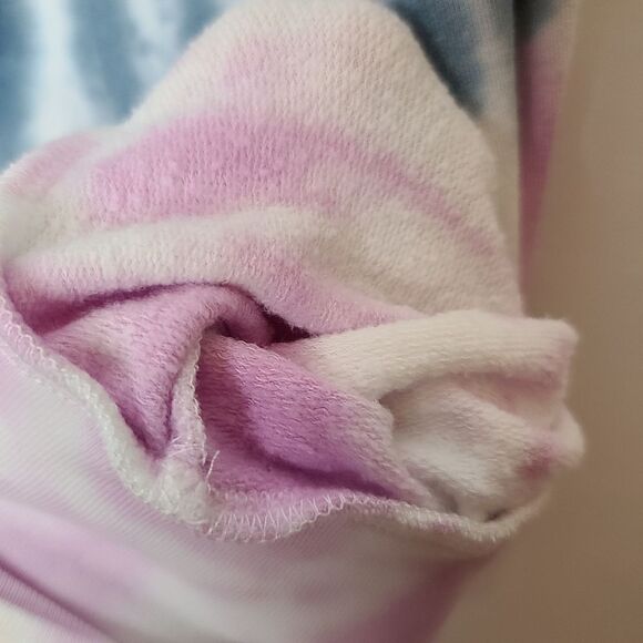 0X Large 12W Blue Purple Tiedye Sleep Pant Modal Terry Drawstring Loungewear NWT - Picture 7 of 10